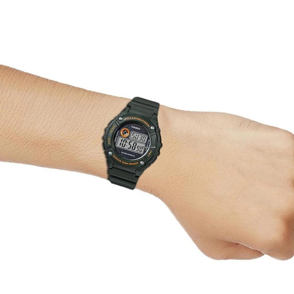 Ceas Barbati, Casio, Collection W-21 W-216H-3BVDF - 1 | YEO